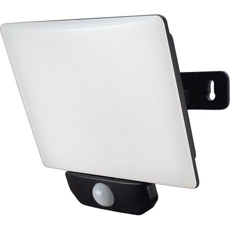 Foco LED para exteriores TIBELEC con sensor de movimiento, 4150 lm, pantalla completa negra TIBELEC (1/5)