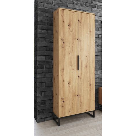 ARMADIO MULTIUSO MOD. TOP CM 68X35 H. 197 ROVERE ARTISAN (1/3)
