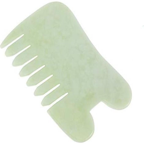 Outils de massage Gua Sha en pierre naturelle, planche Gua Sha traditionnelle pour spa et acupuncture. (1/5)