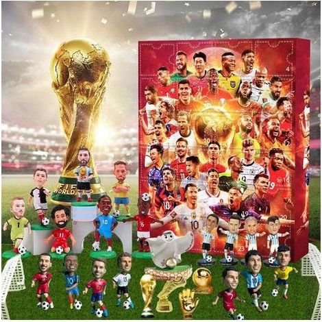 Coffret surprise de l'Avent pour Noël et la Coupe du Monde (1/5)