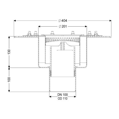 KESSEL 55110 Corps de base pour raccordement par sertissage