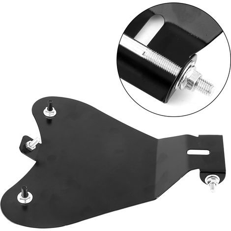 Plaque de protection de selle de moto (pour Harley Sportster XL883/1200) (La marque déposée Harley GBC enfreint les droits de propriété intellectuelle américains et ne peut être vendue) (1/5)