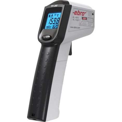 ebro TFI 260 Thermomètre infrarouge Optique 12:1 -60 - +550 °C (1/6)