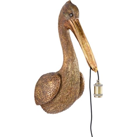 Light & Living - lampada da parete - Pelican - bronzo - plastica