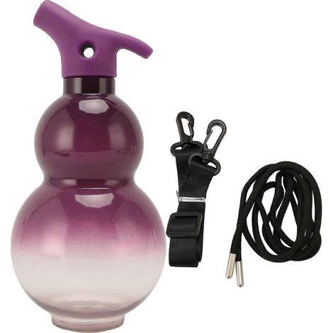 Wasserflasche aus PET-Kürbis, großes Fassungsvermögen, tragbare Trinkflasche aus Kürbis für Sport, Reisen und Rollenspiele