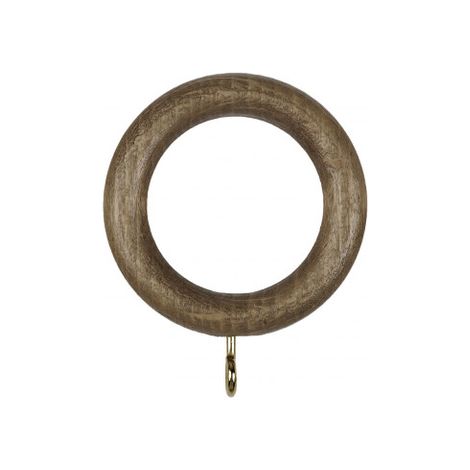 8PZ ANELLI IN LEGNO COL.ZEBRANO