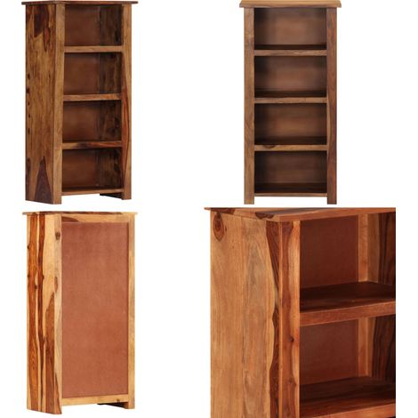 Libreria 50x30x100 cm in Legno Massello - Libreria rustica - Libreria con scaffali