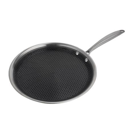 Gam'Hotel - Crêpière 28cm triplex - "BlackSteel" (1/5)