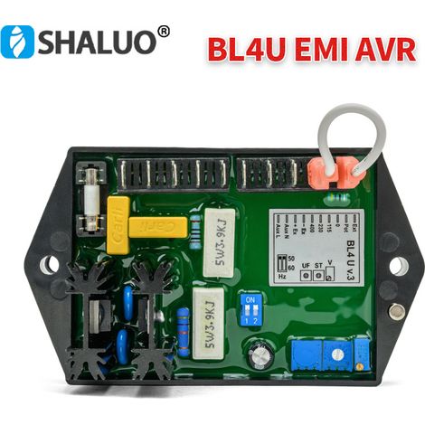 Carte de régulation de tension BL4U AVR pour groupes électrogènes diesel, régulateur de tension automatique et carte stabilisateur de tension RD1 FW D1 06-21