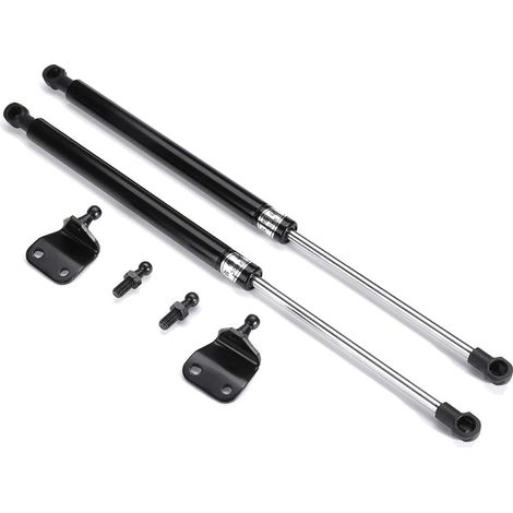 Lot de 2 vérins à gaz universels pour capot de voiture 400 mm 300 N (1/5)