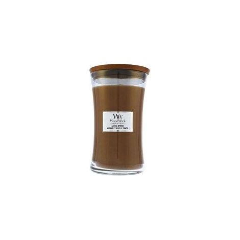 WoodWick Santal Myrrh Duftkerze Braun 30 cm