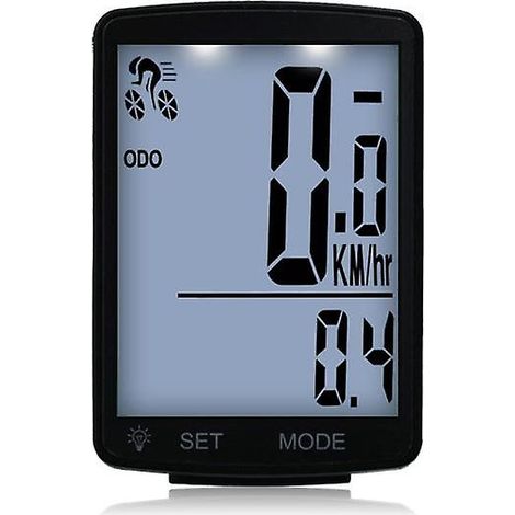 Compatible avec les compteurs de vélo à écran LCD, les compteurs sans fil pour vélo, les compteurs de vitesse étanches, les odomètres, les écrans étanches de 2,8 pouces. (1/5)
