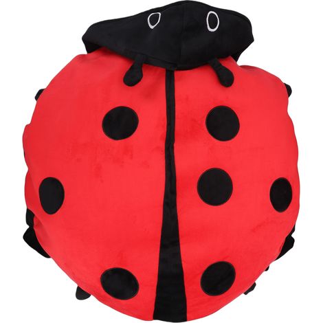 Coussin peluche portable animal déguisement costume – Ados adultes maison déco rouge 60cm, décoration (1/5)