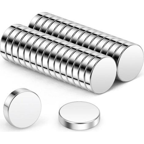 Mini magneti al neodimio, 5x1 mm, 30 pezzi. Magneti piccoli ma potenti per frigoriferi, scrivanie, stampanti 3D, modellismo e progetti fai da te. (1/4)