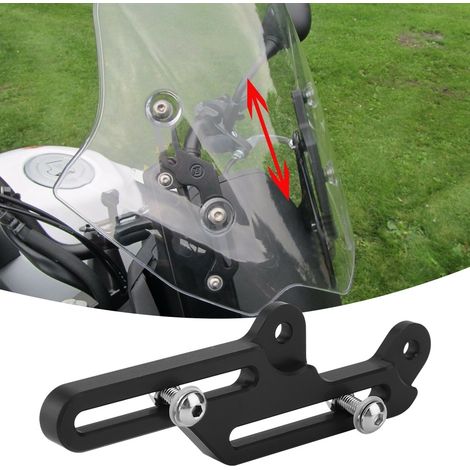 Verstellbare Windschutzscheibenhalterung für Honda NC700X / NC750X 2012-2015 (Schwarz) (1/5)