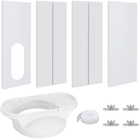 Kit de joint de climatisation, joint de fenêtre de climatisation réglable, adaptateur de tuyau de climatisation mobile (1/5)