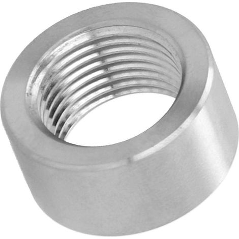 Écrou à souder M18x1,5 en acier inoxydable, universellement applicable aux capteurs d'oxygène du secteur automobile (1/5)