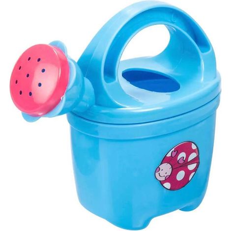 Regadera jardín Stocker plástico ligera azul niño