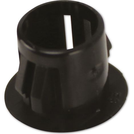 KSS Cache-trou Polyamide 6.6, noir, pour trou 9,5, Ø de couverture 13, 1 pièce