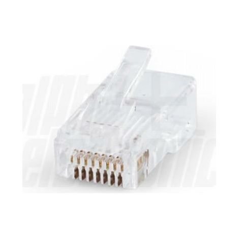 Alpha elettronica connettore rj45 passante cat.5e 94-914/5 (1/3)