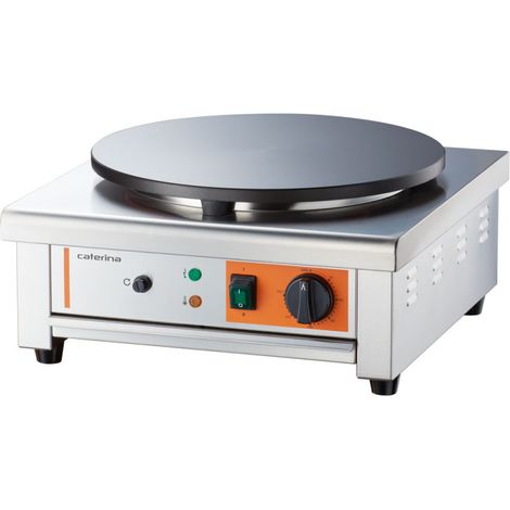 Crêpière avec plaque en fonte, Caterina, Ø 400 mm, P 3 kW - Stalgast (1/4)