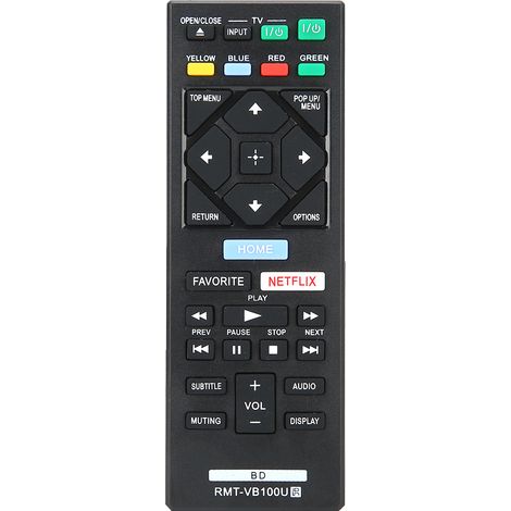 Télécommande ABS de remplacement pour téléviseurs SONY RMT-VB100U, accessoire TV noir (1/5)