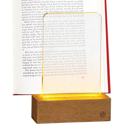Générique Lampe de Lecture Plate Intelligente Rechargeable 3 (1/5)