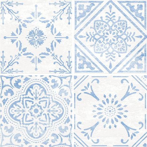 Dalles de Sol adhésives Style Vintage (Lot de 11, 30,5 x 30,5 cm) (1/5)