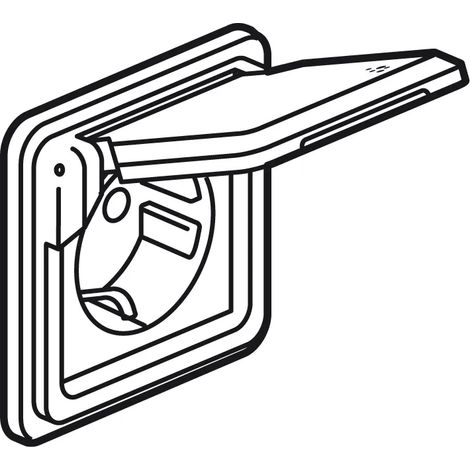 Legrand SCHUKO STECKDOSE (077835 SOLIROC) (1/2)