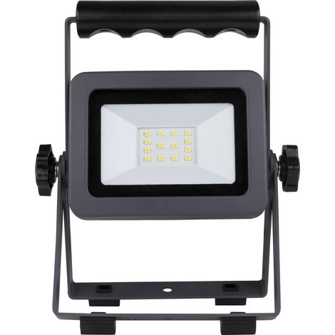 REV LED Arbeitsleuchte Flare 10W silber-anthrazit Baustrahler (1/3)