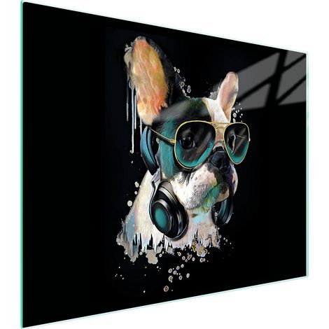TABLA DE CORTAR DE VIDRIO 52x40 PERRO (1/5)