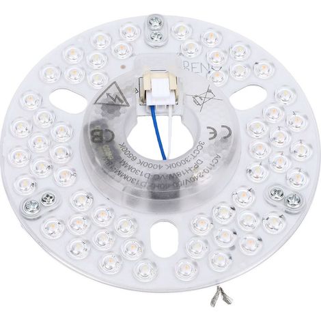18-W-Magnet-LED-Panel Ø 130 mm, 3 Farbtemperaturen (3000 K–6500 K), Aluminium (1/5)