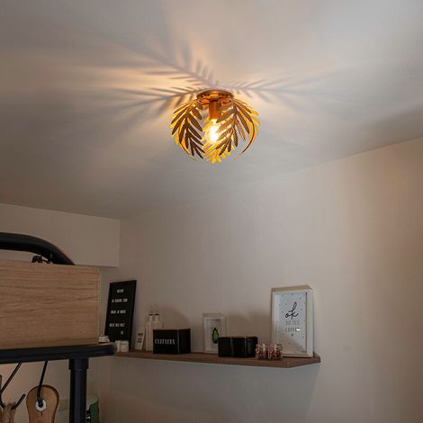 Vintage Ceiling Light Gold 24 cm - Botanica (1/4)
