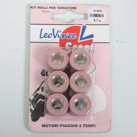 Galet rouleau de variateur Leovince pour Scooter Piaggio 125