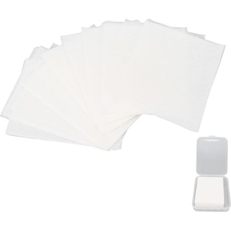 80 disques démaquillants réutilisables en coton bio pour soin de peau et routine beauté (1/5)