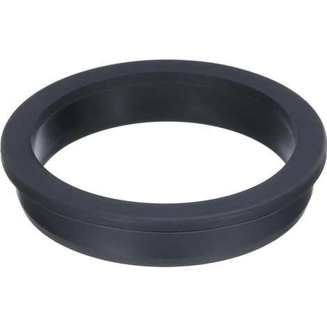 Support D'Œillet En Caoutchouc de Type T Dia 88.6mm ID 78mm Noir (1/5)
