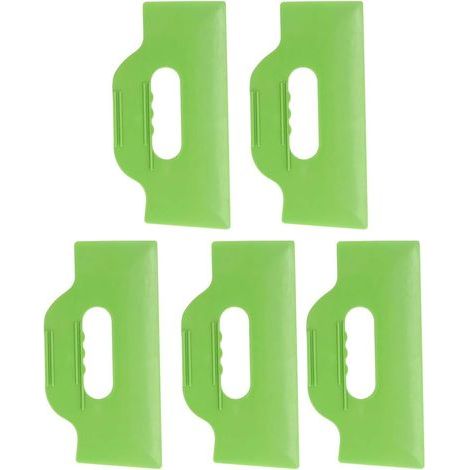 Set mit 5 flexiblen Kittspateln zum Entfernen von Tapetenbeschichtung (1/4)