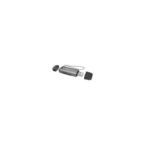 Multilector Tarjetas 1 ranuras Natec CN43415048 MicroSD (Trans