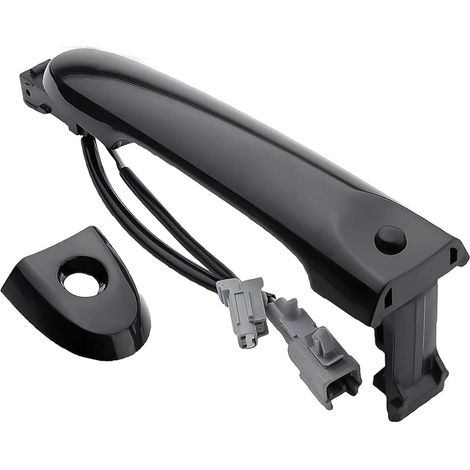 Manija de puerta, delantera derecha, negra, Nissan Juke 2010-2019, número de pieza 80644-3WC2A (1/5)