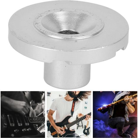 Sangle de guitare électrique réglable avec boucle métallique argentée - Accessoire pour instrument de musique (1/5)