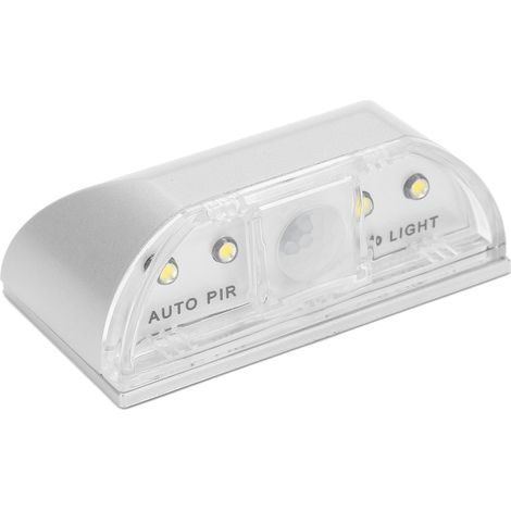 Lampe LED à détecteur de mouvement infrarouge avec capteur de présence humaine pour déverrouillage par trou de serrure, idéale pour le salon. (1/5)