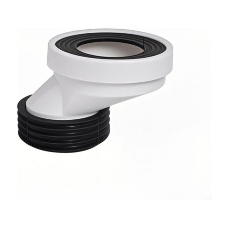 Rallonge de bride de toilette réglable pour une efficacité de drainage améliorée, décalage de 5 cm (1/4)