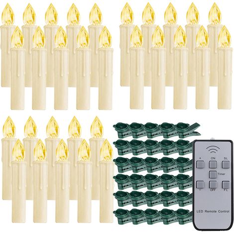 40 simulierte elektronische Weihnachtsbäume mit Fernbedienung (1/5)