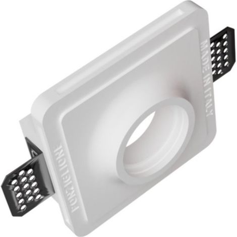 Faretto incasso lampadari bartalini otnelas fp2 gu10 led gesso verniciabile