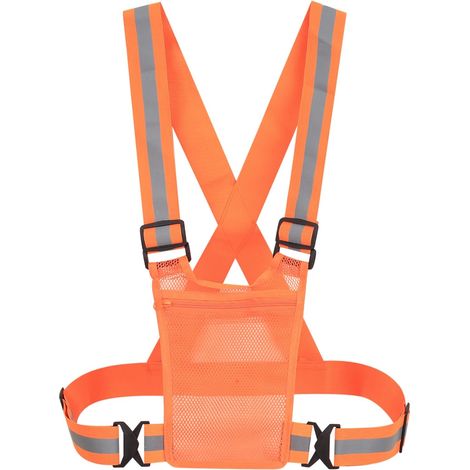 1 Pièce Gilet Haute Visibilité Jaune 360°  Gilet réfléchissant de sécurité, 360°, unisexe, pour vélo, voiture, course, travail, jogging. (1/5)