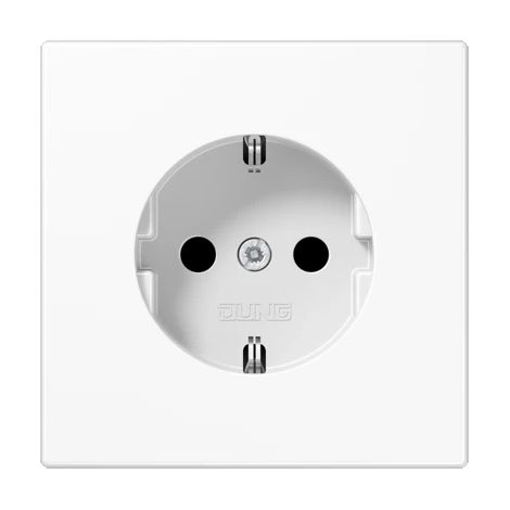 Jung Presa SCHUKO®, 16 A 250 V , SAFETY+, duroplastico, serie LS, bianco alpino LS 1520 KI WW