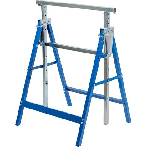 Tréteau en acier réglable, capacité de charge maximale 200 kg - DEDN1102A (1/3)