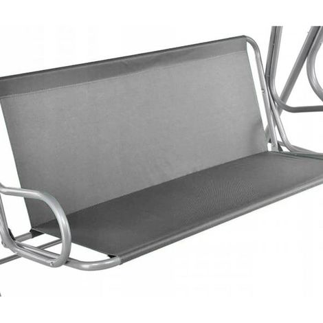 Housse pour balancelle de jardin, convient aux balancelles de jardin, chaises de jardin, chaises à bascule, 2 places et 3 places (gris, 148 x 50 x 50 cm). (1/5)