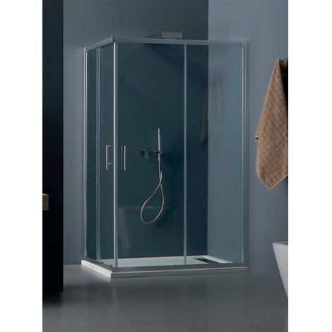 Pannello Laterale Aggiuntivo per Box Doccia Tamanaco ECO 70X190 CM Cristallo 6MM (1/3)
