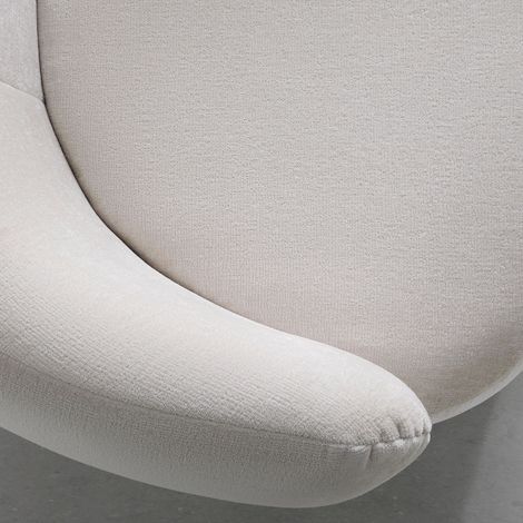 Mömax Bigsofa Leonas in Beige runde Form, inkl. 2 Kissen (1/5)